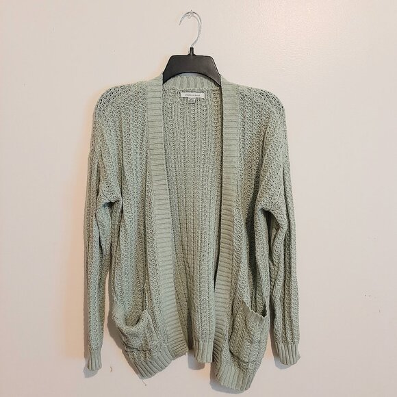 American Eagle Light Green Cardigan - Picture 3 of 4